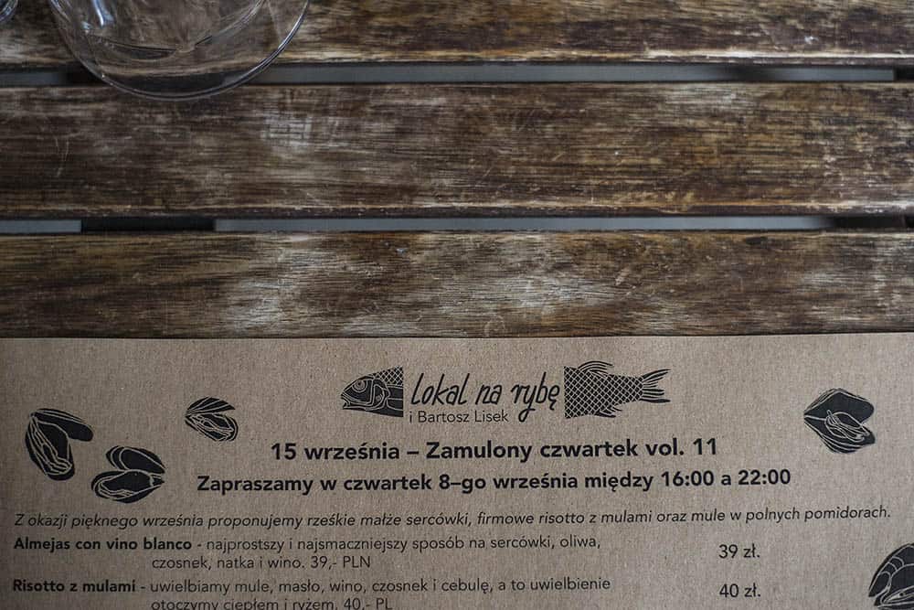lokal na rybę
