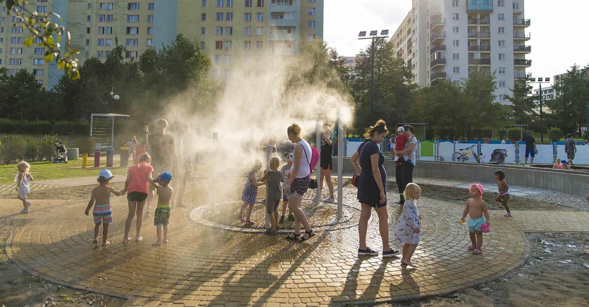 ogród sensoryczny w parku bródnowskim już otwarty!