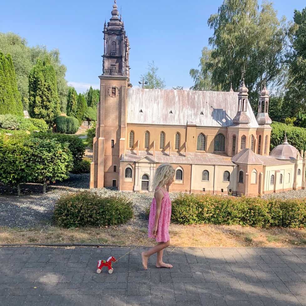 Zdjęcie zrobione w Parku Miniatur w Pobiedziskach - Szlak Piastowski.