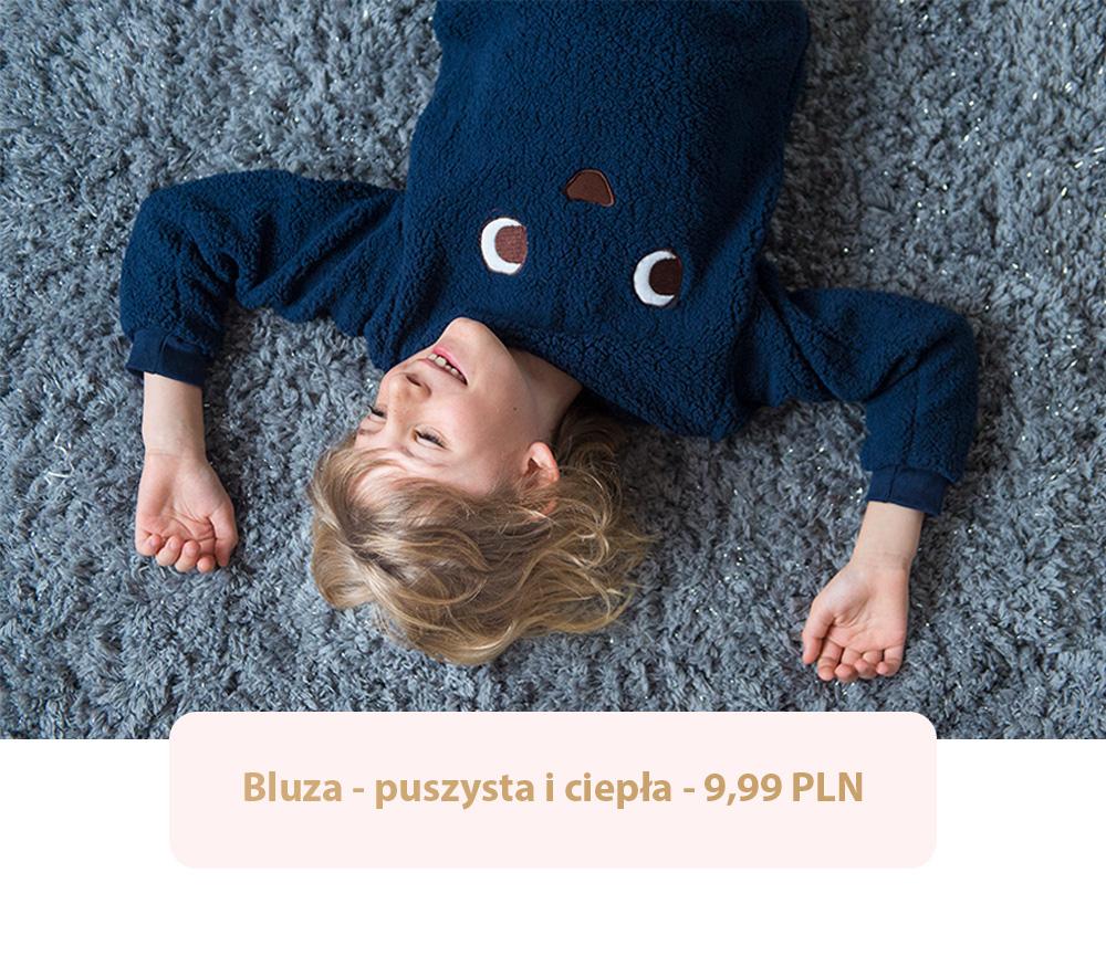 Jesienne bluzy dla chłopca? W Pepco znajdziesz je w różnych kolorach - na zdjęciu piękny, głęboki granat!