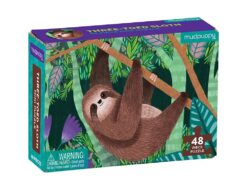 Mudpuppy - puzzle mini - leniwiec trójpalczasty