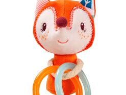 Lilliputiens - grzechotka mini z obręczami - lisiczka