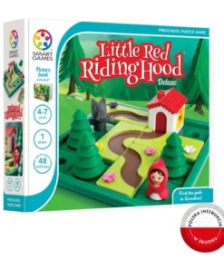 Zestaw klocków z Czerwonym Kapturkiem i Wilkiem