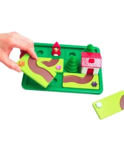 Zestaw zabawek z Czerwonym Kapturkiem i domkiem babci