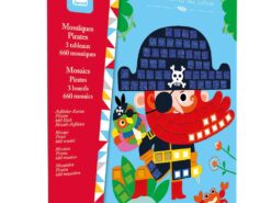 Janod - zestaw kreatywny - mozaika - piraci