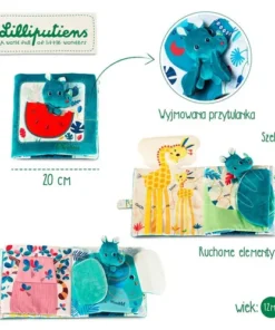 Lilliputiens - książeczka z mini-przytulanką