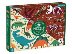 Mudpuppy - puzzle dwustronne - dinozaury
