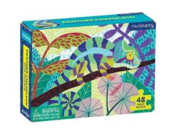 Mudpuppy - puzzle mini - kameleon lamparci