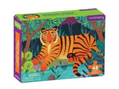 Mudpuppy - puzzle mini - tygrys bengalski