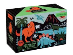 Mudpuppy -   puzzle świecące w ciemności – dinozaury
