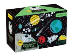 Mudpuppy - puzzle świecące w ciemności - kosmos