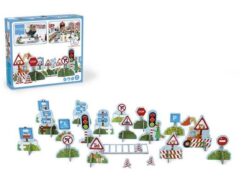 Scratch - układanka - znaki drogowe - zestaw