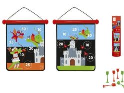 Scratch - rzutki magnetyczne - rycerze i zamek