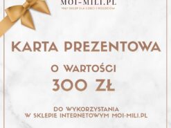 Moi Mili - karta prezentowa o wartości 300 zł