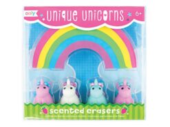 Ooly - pachnące gumki do ścierania - jednorożce