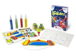 Sabbiarelli - zestaw 4 pisaki i 4 obrazki - galaxy