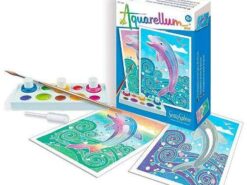 SentoSphere - aquarellum mini - delfiny