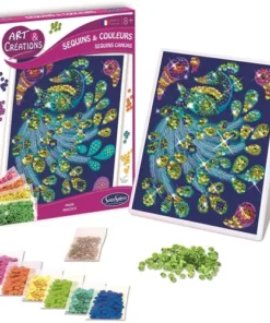 SentoSphere - obrazy z cekinami - paw