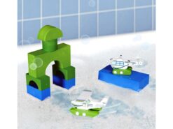 BathBlocks - zabawka do kąpieli - odrzutowiec i helikopter