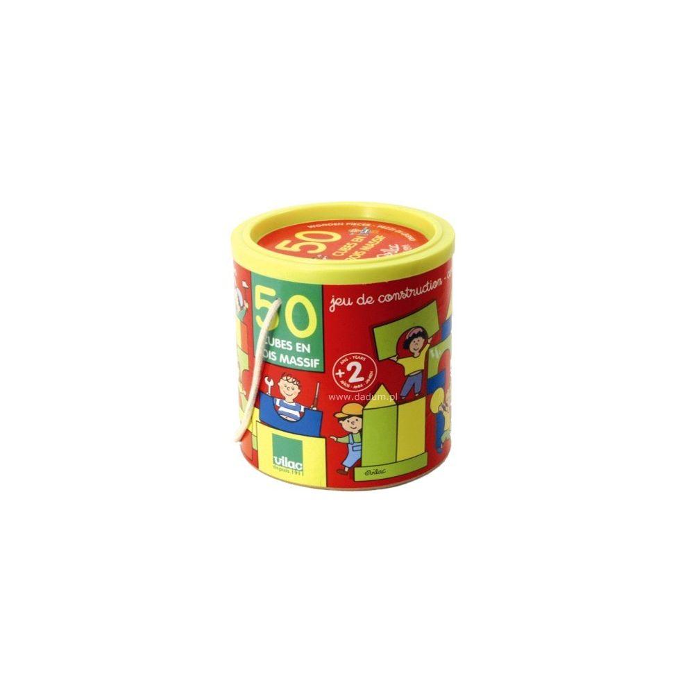 Vilac - Klocki Maxi w bębenku - 50 sztuk - obrazek 2