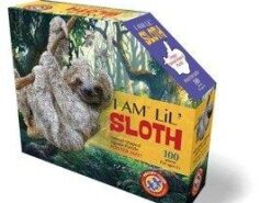 Madd Capp - puzzle konturowe - leniwiec - 100 el.