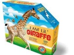 Madd Capp - Żyrafa - Puzzle konturowe - 100 el.