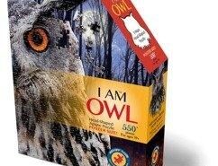 Madd Capp - sowa - puzzle konturowe - 550 el.