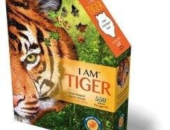 Madd Capp - tygrys - puzzle konturowe - 550 el.