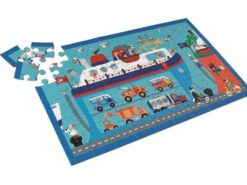 Scratch - puzzle 60 elementów - prom