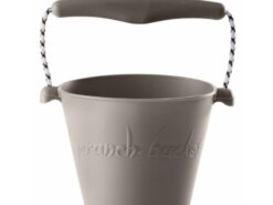 Scrunch - składane wiaderko do piasku - szary