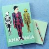 Anatomia - obraz ciała na ażurowych rycinach