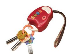 B.toys - zestaw kluczy z pilotem - czerwony