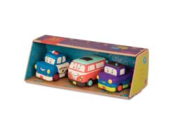 B.toys - zestaw z pick-upem - 3 autka z napędem