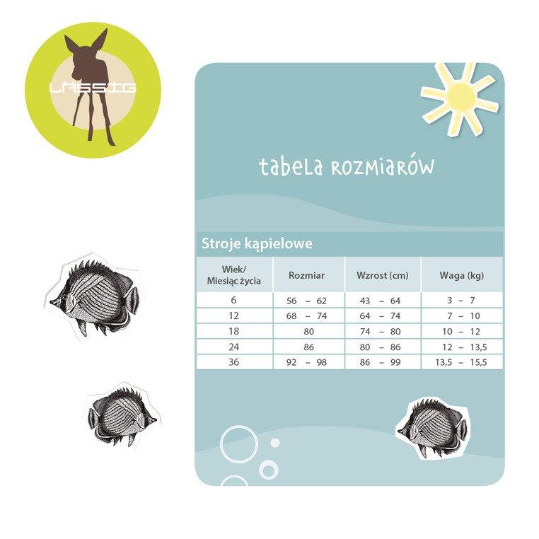 Lassig - Majteczki do pływania z wkładką chłonną - Viking UV 50+ - rozmiary dla 6 - 12 - 18 - 24 - 36 miesięcy - obrazek 4