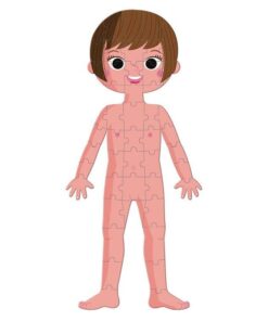 Janod - puzzle edukacyjne - ciało człowieka