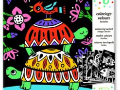 Djeco - welurowe kolorowanki - zwierzaki