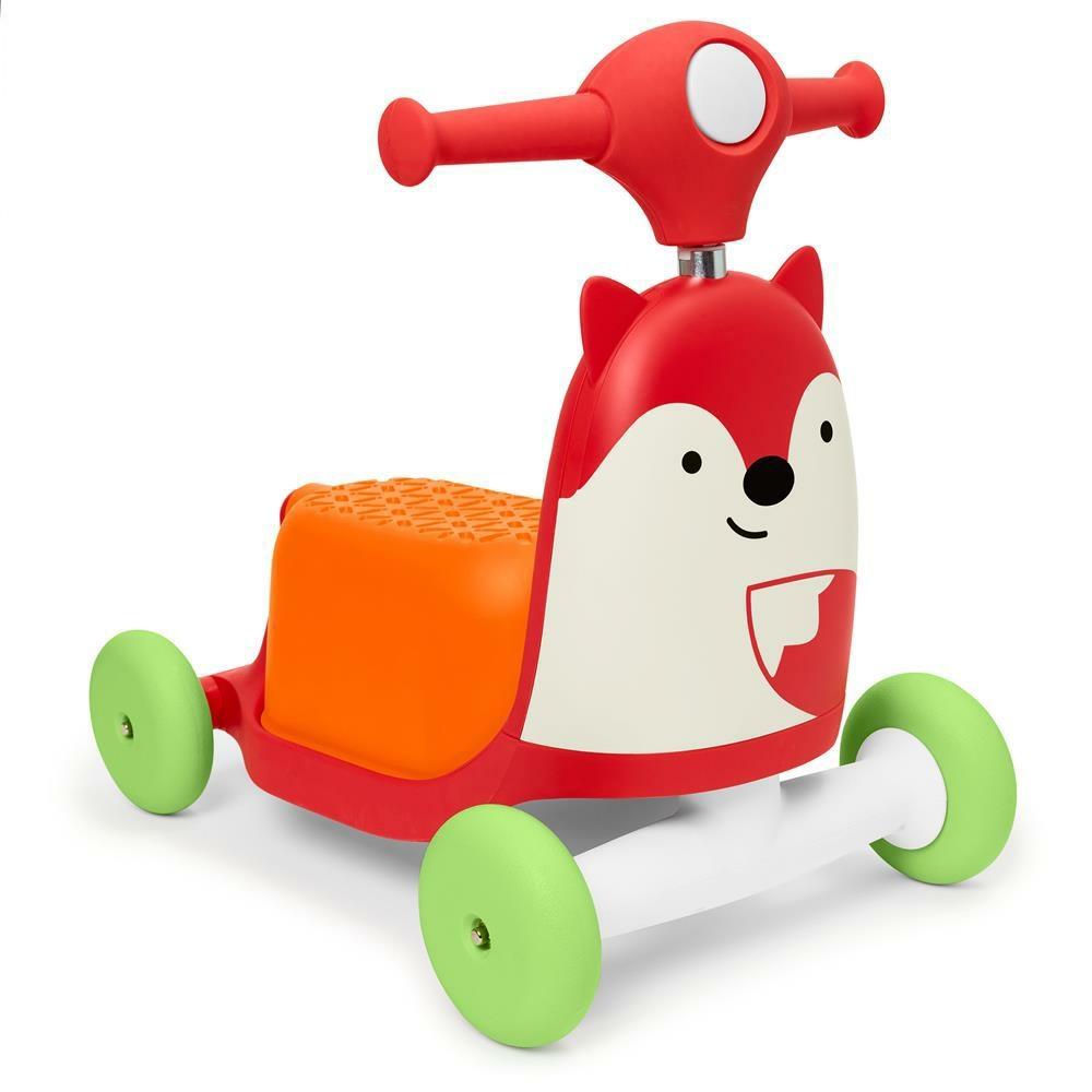 Skip Hop - Hulajnoga 3w1 - Zoo Lisek - obrazek 4