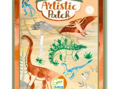 Djeco - zestaw artystyczne łatki - dinozaury