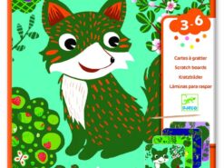 Djeco - wydrapywanka dla maluchów - zwierzątka