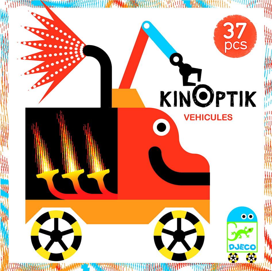 Djeco - gra wyobraźni - kinoptik - pojazdy