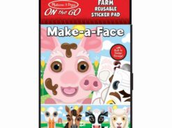 Melissa&Doug - naklejki wielokrotne - farma