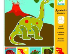 Djeco - szablony do odrysowania - dinozaury