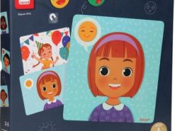 Janod - magnetyczna układanka - emocje