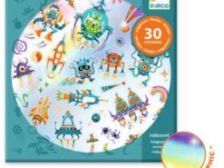 Djeco – naklejki holograficzne – intergalaktyka