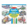 Melissa&Doug - duża kolorowanka - pojazdy