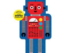 Mudpuppy - puzzle konturowe - robot