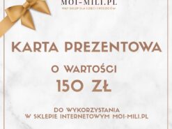 Moi Mili - karta prezentowa o wartości 150 zł