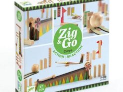 Djeco - zestaw zig&go- 27 elementów
