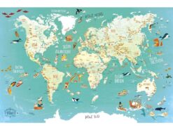 Vilac - magnetyczna mapa świata