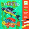 Djeco - Zestaw - perłowe obrazy - zoologia